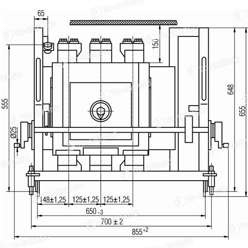 Автоматический выключатель АВ2М15НВ-53-43 1200А